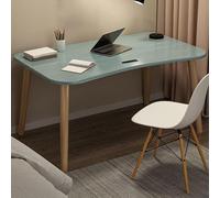 Bureau d'ordinateur compact et moderne avec tiroirs pour bureau à domicile - Table d'écriture multifonction en bois pour petits espaces - Design zéro assemblage - 59,7 x 40,6 x 73,7 cm (L x l x H