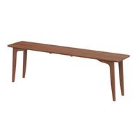 Bureau d'ordinateur de Bureau rectangulaire en Bois Massif, Bureau/Table de conférence pour Deux Personnes, Installation (3 cm 220 x 50 x 75 cm)