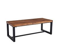 Bureau d'ordinateur de Bureau Vintage en Bois Massif, Table de conférence en Bois de pin de 5 cm d'épaisseur, Table d'étude multifonctionnelle Table de Jeu (épaisseur 5 cm 180 x 80 x 75