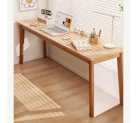 Bureau d'ordinateur, établi, Bureau d'écriture et d'étude, Bureau allongé for Le télétravail, Style Minimaliste Moderne, Table à Manger, adapté à Un Usage Domestique et Professionnel(Log,140 * 50cm)