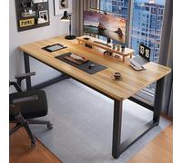 Bureau D'ordinateur for La Maison,Bureau De Gaming,Bureaus À Écriture for Poste De Travail,Postes De Travail Table D’étude/d'écriture/à Manger for Maison/Bureaus(Natural,140 * 50cm/55 * 20in)