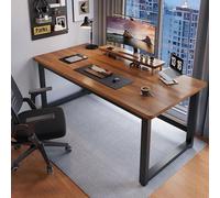 Bureau D'ordinateur for La Maison,Bureau De Gaming,Bureaus À Écriture for Poste De Travail,Postes De Travail Table D’étude/d'écriture/à Manger for Maison/Bureaus(Brown,160 * 50cm/63 * 20in)