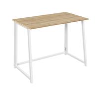 Bureau d'ordinateur MAX 1.0 - Sonoma / Pieds blancs