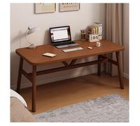 Bureau d'ordinateur moderne et simple pour bureau à domicile, étude - Bureau d'écriture industriel élégant pour petits espaces, 140 x 79,8 cm, finition blanche, idéal pour les étudiants, les