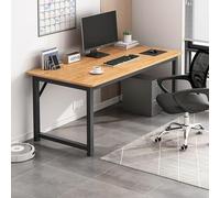 Bureau d'ordinateur Moderne et Simple, Table d'écriture et de Jeu multifonctionnelle et Portable, Cadre en métal Robuste pour Le Bureau et Les études, 120 x 50 x 73 cm (47 x 20 x 2
