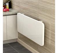 Bureau d'ordinateur mural pliable - Station de travail peu encombrante pour cuisine, table à manger, petit bureau