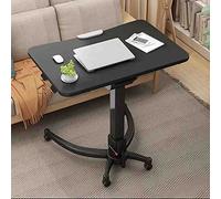 Bureau d'ordinateur pliable réglable à 0 à 90° - Table d'étude amovible - Économie d'espace - Bureau à domicile - Canapé-lit - Table d'appoint polyvalente
