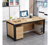Bureau d'ordinateur pour bureau à domicile, étudiant et jeux, 120 x 60 cm, poste de travail moderne, table ergonomique et élégante pour travailler et jouer