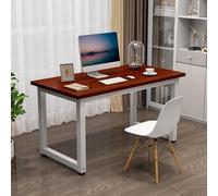 Bureau d'ordinateur Simple et Portable, Table d'écriture, de Jeu, pour Ordinateur Portable, Table d'étude, Station de Travail en Bois, G, 120 x 80 x 73 cm (47 x 31 x 29 Pouces)