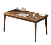 Bureau d'ordinateur Table d'étude pour étudiants Table de Salon Familial Bureau Polyvalent Stabilité structurelle Capacité de Charge élevée Convient au Salon, à la Chambre à Coucher (Color : Brown,