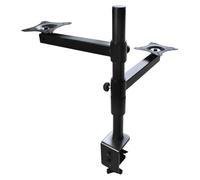 Bureau Double pour Chat, Support de Meuble Rotatif 360°, Perchoir à Deux Bras Réglables, Installation Facile, Accessoires de Lit pour Chats