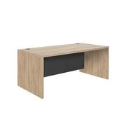 Bureau Droit/Simple Gautier de la Collection Brabant Largeur 180 cm, Finition Chêne du bocage/Anthracite