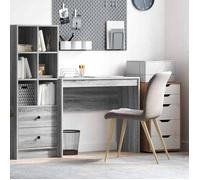 Bureau droit vidaXL Sonoma gris 90 x 40 x 76 cm - bois d'ingénierie
