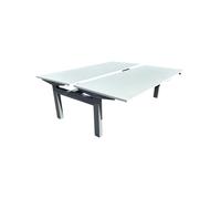 Bureau Duo Électriquement Réglable Herman Miller Alu