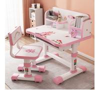 Bureau écolier multifonction avec intégrés et chaise réglable design moderne pour chambre d enfant Bureau d'étude pour enfants