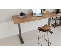 Bureau électrique ajustable Veska : Blanc - blanc