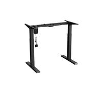 Bureau électrique Ergo Office ER-403B réglable en hauteur max 123cm, max - 70 kg, châssis sans plateau, noir noir G