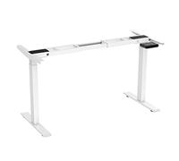 Bureau électrique réglable en hauteur pour la maison et le bureau, double moteurs, 58 x 180 cm, préréglages de mémoire, ports USB, bureau debout ergonomique pour la productivité