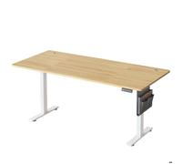 Bureau Électrique Réglable - SONGMICS - 180x80 cm - Mémoire 4 Hauteurs - USB-C - Doré Chêne