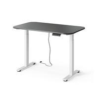 Bureau Elevate, 120x70cm 2 moteurs, Blanc/Anthracite, Vicco 58654