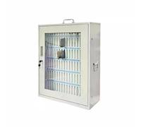 Bureau en acier avec ventilation, serrure et clé - Armoire de rangement pratique pour un rangement sécurisé du téléphone, numérotation numérique - Idéal pour le bureau et la maison (couleur : 102)