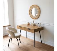 Bureau en bois 2 tiroirs LOUIS