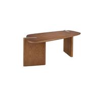 Bureau en noyer clair 3301, 180 x 80 x 75 cm