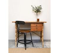 Bureau en rotin et bois louis sognot n°518