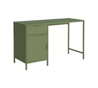 Bureau enfant acier laminé 1 tiroir kaki TU