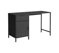 Bureau enfant acier laminé 1 tiroir noir TU