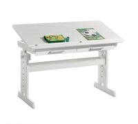 Bureau enfant écolier junior hauteur réglable table dessin inclinable pin massif