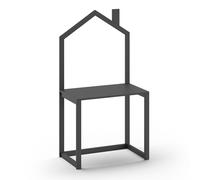 Bureau Enfant en Bois "Dallas" 150cm Anthracite