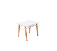 Bureau enfant gabriel en bois bicolore blanc TU