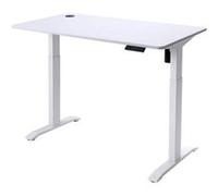 Bureau ergonomique électrique Urban Factory Blanc Blanc G