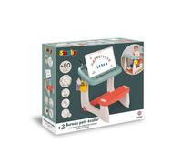 Bureau ergonomique Smoby avec ardoise double face magnétique