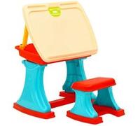 Bureau et chevalet d apprentissage réglable pour enfants Multicolore G