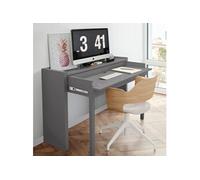 Bureau extensible gris foncé - BU0065