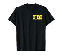 Bureau fédéral des enquêteurs du FBI (recto-verso) T-Shirt