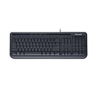 Microsoft Clavier Wired Desktop 600 – USB filaire, clavier à membrane, Noir (souris incluse)