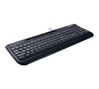 Bureau filaire Microsoft 600 for Business - Ensemble clavier et souris - USB - Allemand - noir G