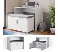 Vicco Bureau Flona, Blanc, 93.2 cm