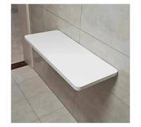 Bureau Flottant Mural, Table de Pliage de l'économie d'espace pour la Maison, Le Bureau, la Cuisine, la buanderie - Design Blanc élégant (60x30 cm) - Offre de Travail Fonctionnel et Solution