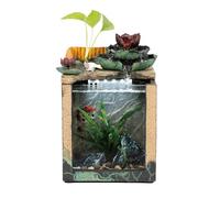 Bureau Fontaine de Bureau d'intérieur Zen Scape Flow avec Mini Paysage autonettoyant Décoration