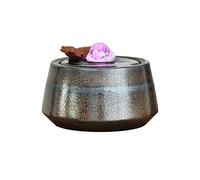 Bureau Fontaine d'eau de Table avec Sculpture Vache, Fontaine Relaxation intérieure, Cascade Feng Shui for la Maison, Le Salon, Bureau Décoration