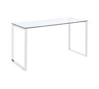 Bureau FREYA - Verre trempé & métal chromé