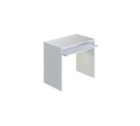 Habitdesign Table d'ordinateur avec plateau amovible, Bureau pour jeunes, Modèle I-Joy, Couleur : Blanc Artik, Mesures : 90 cm (L) x 54 cm (P) x 79 cm (H)