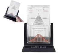 Bureau Galton Board, Dalton Board/Galton Board, Outil d'expérimentation de droit statistique efficace Dalton Board avec courbe de Bell, pour l'éducation physique et le laboratoire scolaire