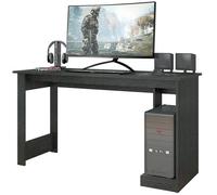 Bureau gamer bureau informatique coloris Noir - Hauteur 75 x longueur 136 x profondeur 54 cm