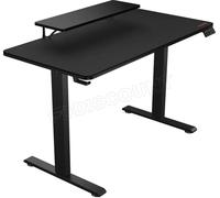 Cougar Bureau de jeu E-Star 120 électrique, ergonomique, gestion des câbles 120x60 cm Noir