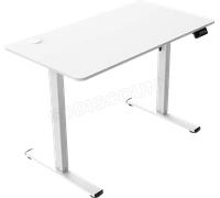 Bureau Gamer ergonomique motorisé Mars Gaming MGD Ergo-Pro (Blanc)